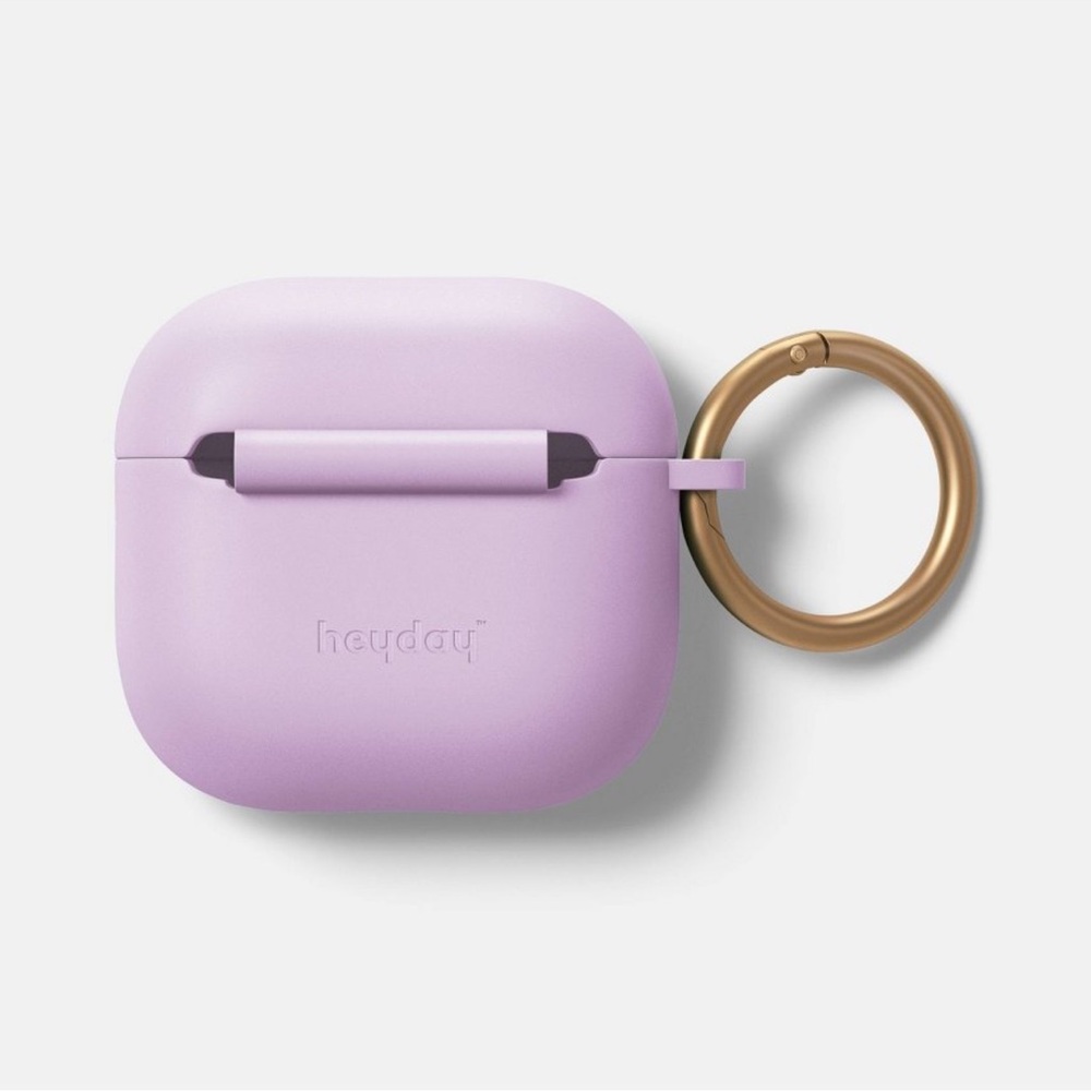 Heyday Purple AirPods Case with Gold Ring